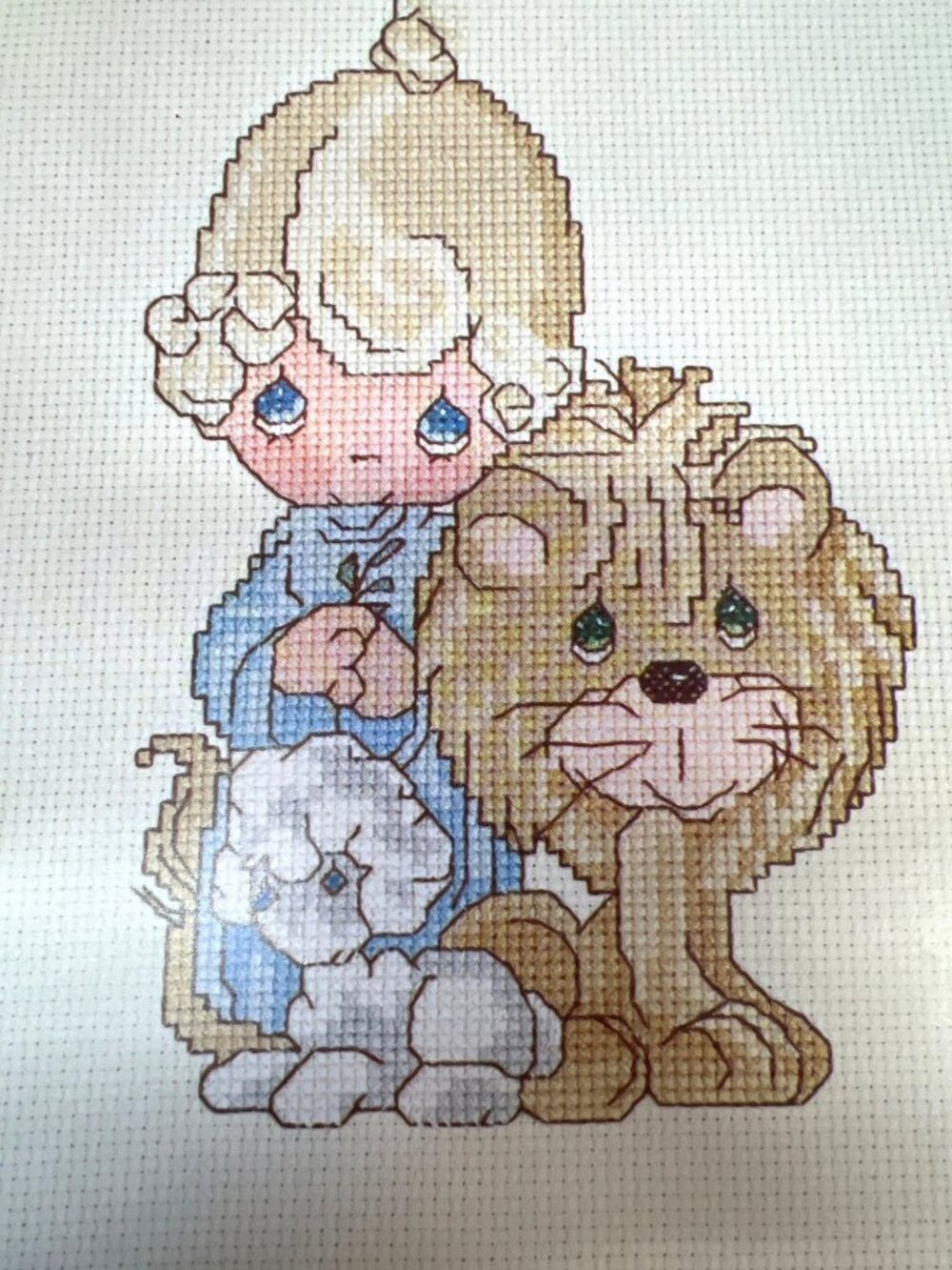Precious Moments Counted Cross Stitch Pattern Book